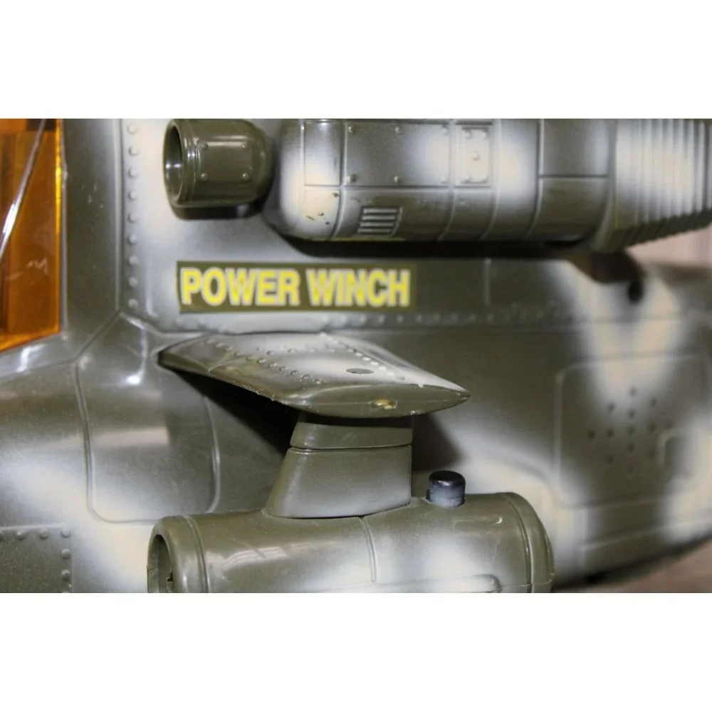 2001 GI Joe US Army Helicopter 2HQ-12w/Power Winch - Works! - Picture 13 of 13